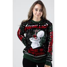 Multicoloured - Women Jumpers Metallica Christmas 2023 Up Your Ass Christmas jumper multicolour