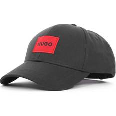 HUGO – 581 – Svart baseball-keps med boxig logga-Svart/a One