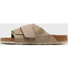 Beige - Uomo Sandali Birkenstock Ciabatte Kyoto Nubuck Suede Taupe