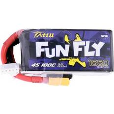 RC Toys Tattu Tattu Funfly Serie 1550mAh 14.8V 100C 4S1P Batterie LiPo Akku XT60