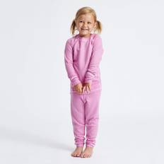 18-24M Superundertøy Isbjörn of Sweden Childrens Unisex Husky Longjohn Baselayer Bottoms Pink Merino Wool 7-8Y