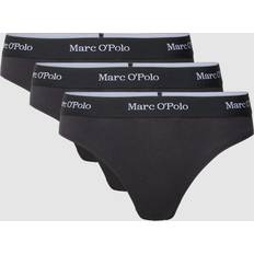 Man - Polo Onderbroeken Marc O'Polo Bottom Briefs 3P - Zwart Katoen