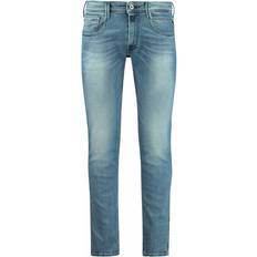 Replay Slim Fit Anbass Jeans - Medium Blå