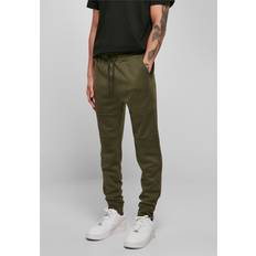 Southpole Herr sida dragkedja tech fleece joggingbyxor, OLIV