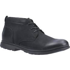 Herren - Schaumstoff Chukka Boots Hush Puppies Herren, Boots Stiefel, Nubuklederschnürboots Tyson Chukka, Schwarz