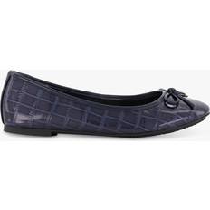 Blue - Women Ballerinas Dune London Hallo Flat Pumps