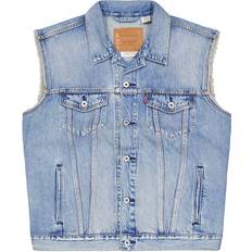 Denim/Jeansstoff Westen Levi's Jeansgilet hellblau