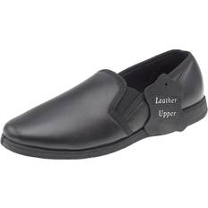 Leather - Men Slippers Sleepers Hadley Mens Black