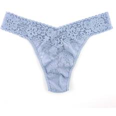 Hanky Panky Grå Tøj Hanky Panky Daily Lace Original Rise Thong - Light Blue