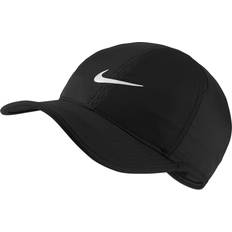 Nike AeroBill Featherlight Cap, Black/Black/White, One