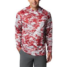 Men - Velvet Tops Columbia Men's PFG Super Terminal Tackle Hoodie Alabama- RedPrints