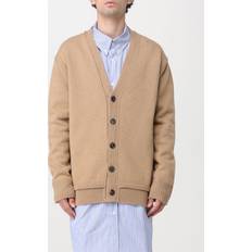 Herre - Hør Trøjer Maison Margiela Camel Wool Cardigan