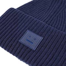 Acne Studios Gorros Acne Studios Men's Pansy N Face Beanie - Navy