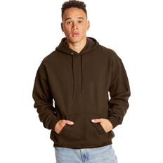 Clothing Hanes Ultimate Men's Hoodie, Heavyweight Fleece Dark Chocolate