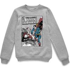 Gråa - Jultröjor DC Comics Originals Superman Action Grey Christmas Jumper