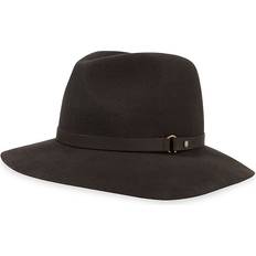 Polyester - Vrouw Riemen Bruno Magli Leather-Trim Wool Felt - Fedora