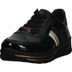 Vestibilità Larga Sneakers Ara Women's Sapporo Sneaker, Black