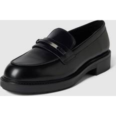 Calvin Klein Women Loafers Calvin Klein Damen Loafer aus Leder schwarz