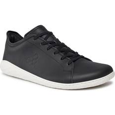 Vivobarefoot Sneakers Vivobarefoot Geo Court III Wild Hide Leather Men's Trainers Obsidian Men x