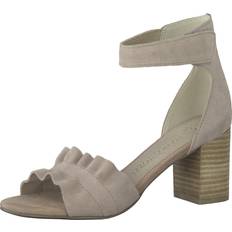 Marco Tozzi Hjemmesko & Sandaler Marco Tozzi Damesandal Med Hæl - Beige