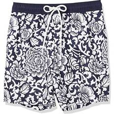 Florals - Men Swimwear Amazon Essentials Amazon Essentials Men's 7" Quick-Dry Swim Trunk, Black, Floral