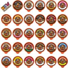 Vegan K-cups & Coffee Pods Crazy Cups Flavored Coffee Single Serve Cups Variety Pack Samplers 30pcs