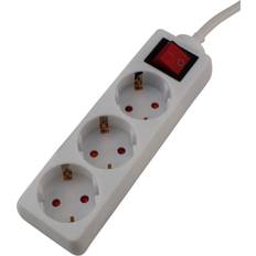3-way 1.4m with contact protection & switch