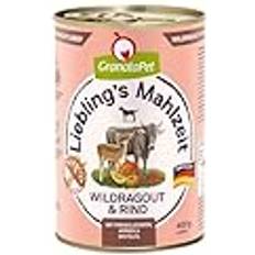 Granatapet Dog Lieblings Mahlzeit Venison Ragout & Beef 6 x 400 g