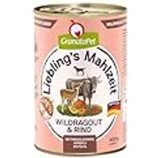 Granatapet Liebling's Mahlzeit Wildragout & Rind, 6 400