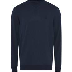 Bambus Gensere JBS of Denmark Badge Crew Neck Sweatshirt - Navy