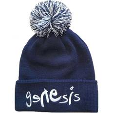 Genesis Unisex Adult Ex-Tour Logo Bobble Beanie