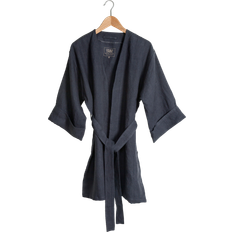 Pellava Alusvaatteet Lovely Linen Kimono - Harmaa