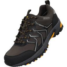 Tursko Mountain warehouse Mens Shadow Softshell Waterproof Walking Shoes Green/Black