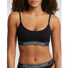 Polo Ralph Lauren Bras Polo Ralph Lauren Repeat Logo Bralette - Black