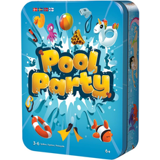 Blue Orange Pool Party