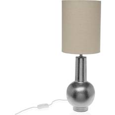 Adjustable arm Table Lamps Versa Silver Ceramic Table Lamp