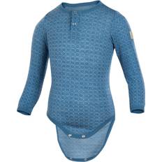 Janus Barnkläder Janus Babywool Body, Blue