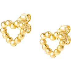 Nomination 18k Earrings Nomination Gold Lovecloud Heart Earrings