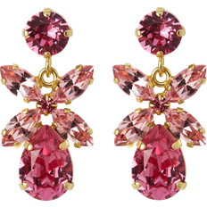 Caroline Svedbom Mini Dione Earrings Light Rose Rose