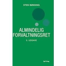 Bøger Almindelig forvaltningsret Sten Bønsing (Hæftet)
