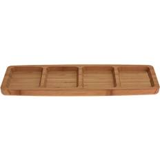 Madera Fuentes de servicio Excellent Houseware Serverings Platter Fuente de servicio