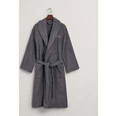 Gant Nachtkleding Gant Archive Shield Terry Robe - Anchor Grey