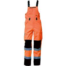 Elka Visible Xtreme arbejdsoveralls, Hi-Vis Orange/Sort