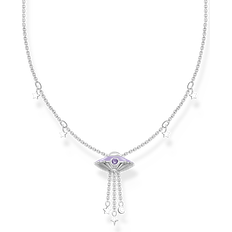 Thomas Sabo Emalj Halsband Thomas Sabo Halsband med ufo och stjärnhängen silver