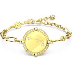 Zodiac Signs Bracelets Swarovski Zodiac bracelet, Aries, Gold tone, Gold-tone plated