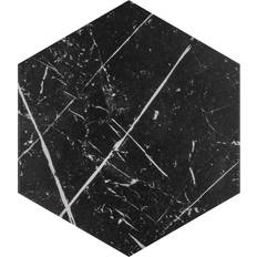 Merola Tile Marquina Hex 38686069 9.8x21.8cm