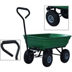 vidaXL Garden Tipping Hand Cart 300 kg 75L