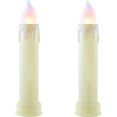 Candlesticks, Candles & Home Fragrances Mr. Christmas 24 Set of 2 Blow Mold Candle