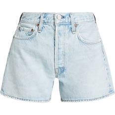 Mujer - Oro Shorts Agolde Parker Long Short - Blue