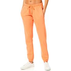 Cuffed Slim Fit Joggers - Orange